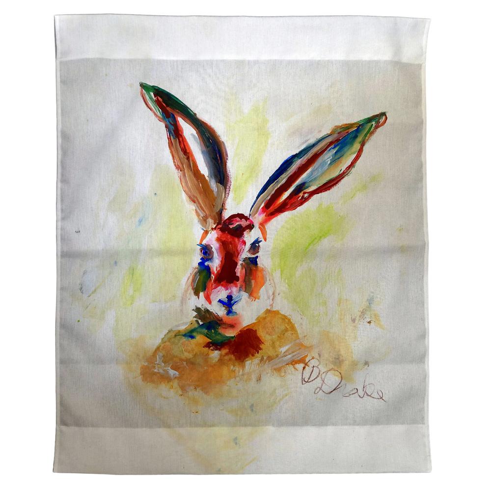 Jack Rabbit Outdoor Wall Hanging 24x30. Picture 1