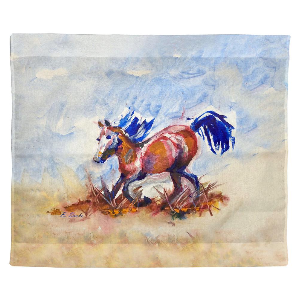 Betsy's Wild Horse Outdoor Wall Hanging 24x30. Picture 1