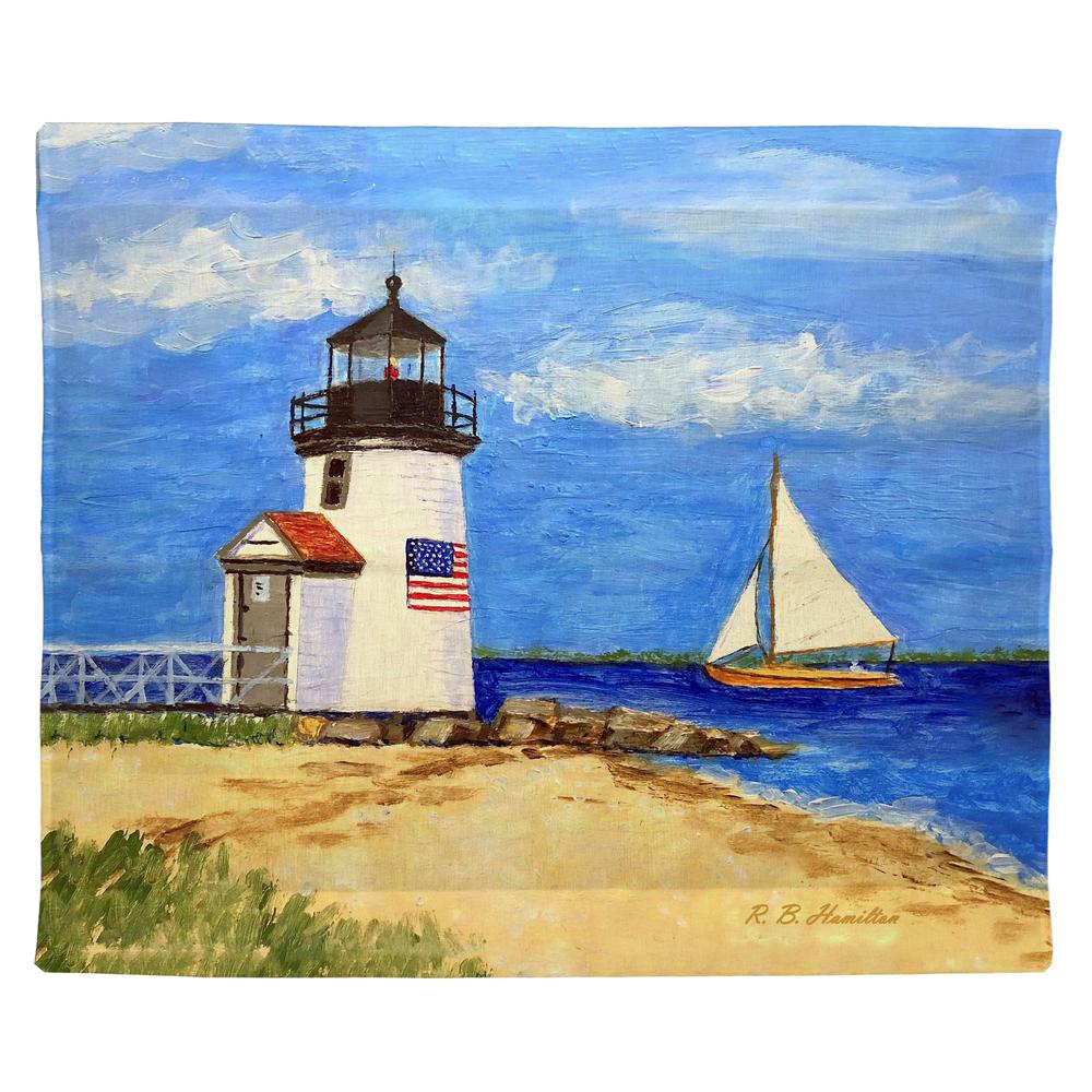 Brant Point Lighthouse, MA Outdoor Wall Hanging 24x30. Picture 1