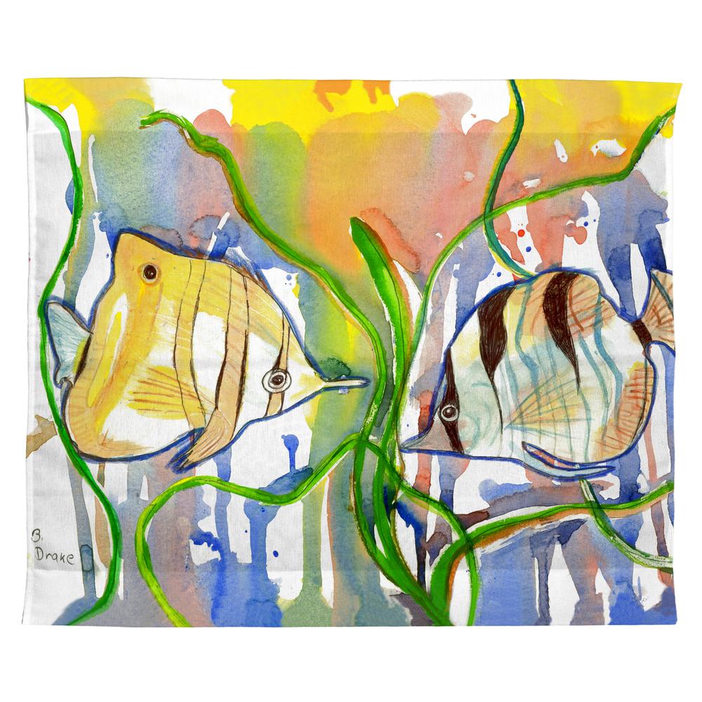Angelfish Outdoor Wall Hanging 24x30. Picture 1