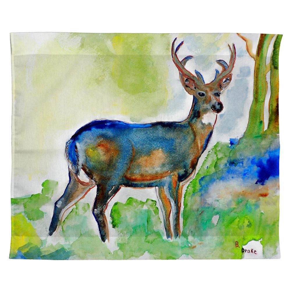 Betsy's Deer Outdoor Wall Hanging 24x30. Picture 1