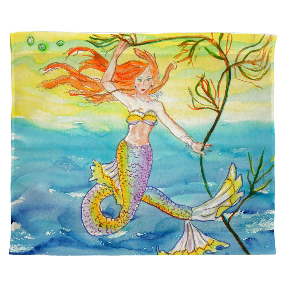 Betsy's Mermaid Outdoor Wall Hanging 24x30. Picture 1