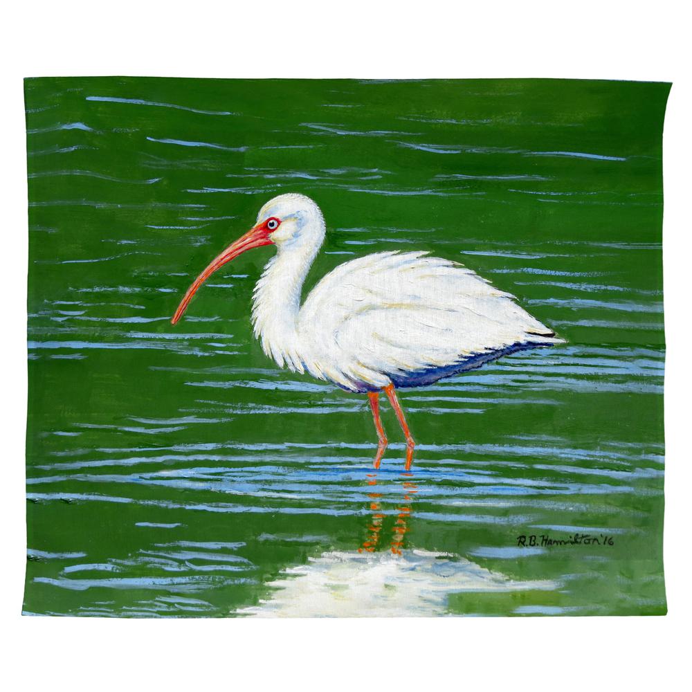 Dick's White Ibis Outdoor Wall Hanging 24x30. The main picture.