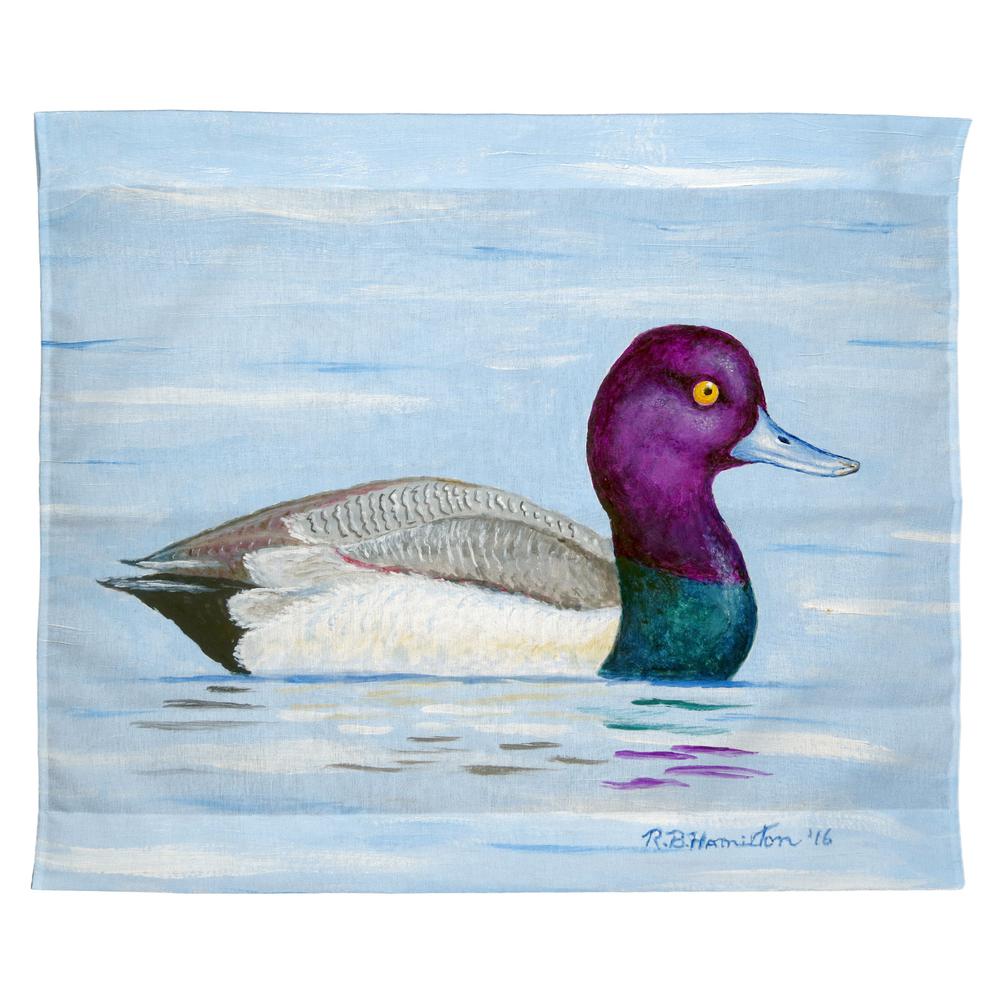 Lesser Scaup Outdoor Wall Hanging 24x30. Picture 1