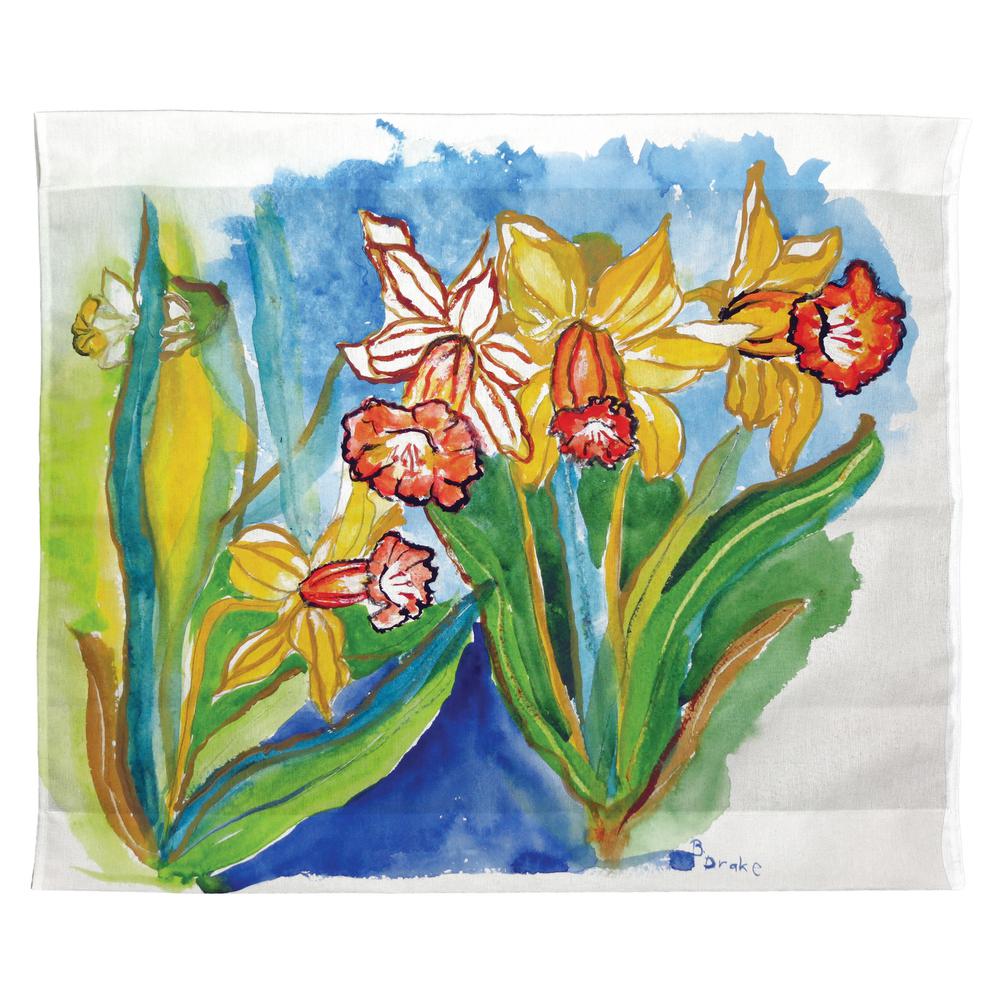 Daffodils Outdoor Wall Hanging 24x30. Picture 1
