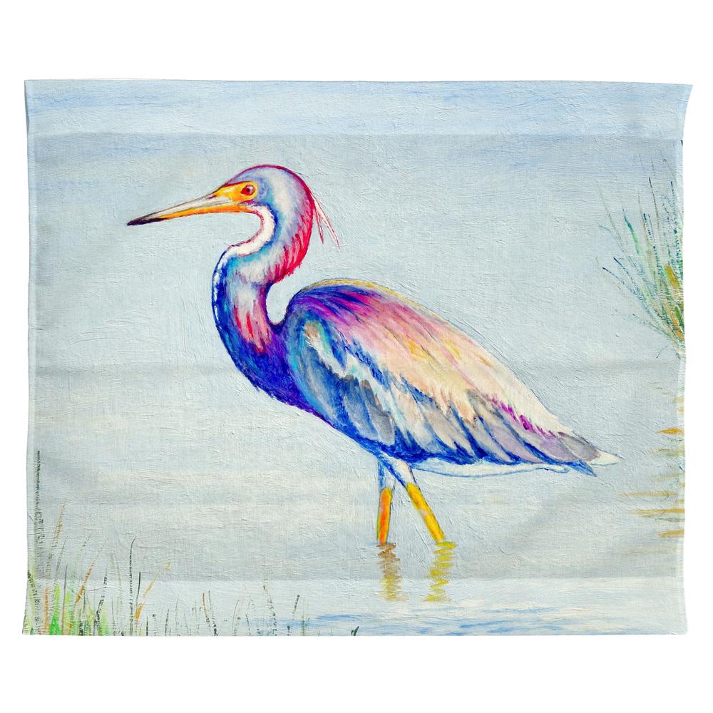 Tri-Colored Heron Wall Hanging 24x30. Picture 1