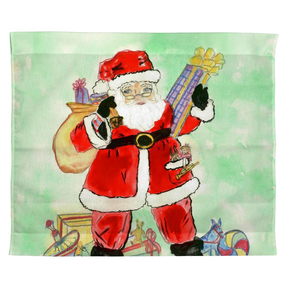 Santa Outdoor Wall Hanging 24x30. Picture 1