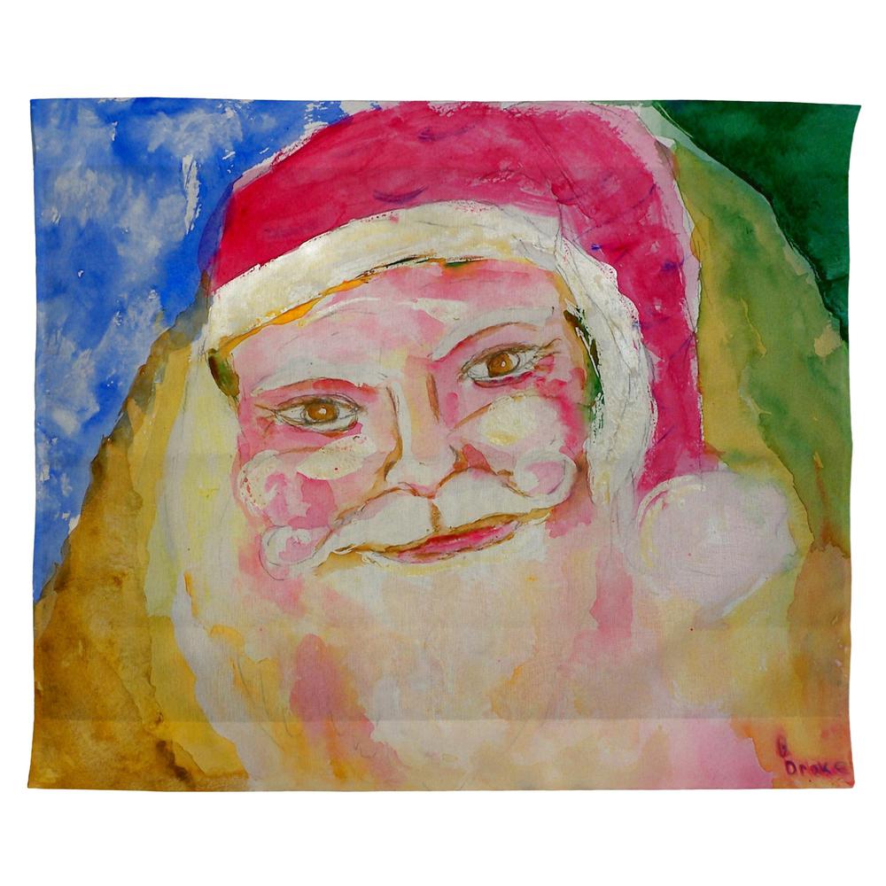 Santa Face Outdoor Wall Hanging 24x30. Picture 1