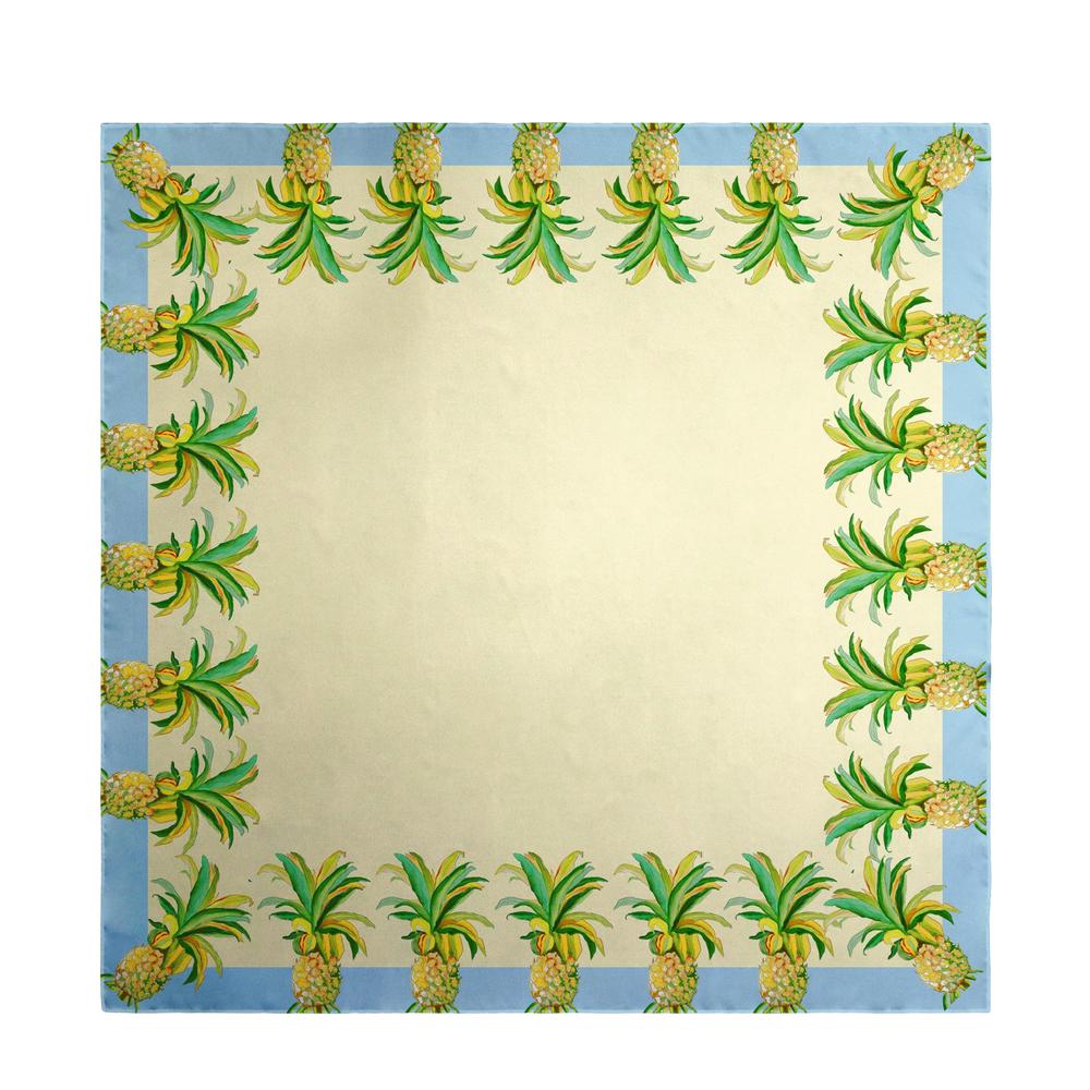 Pineapple Square Table Cloth 52. Picture 1