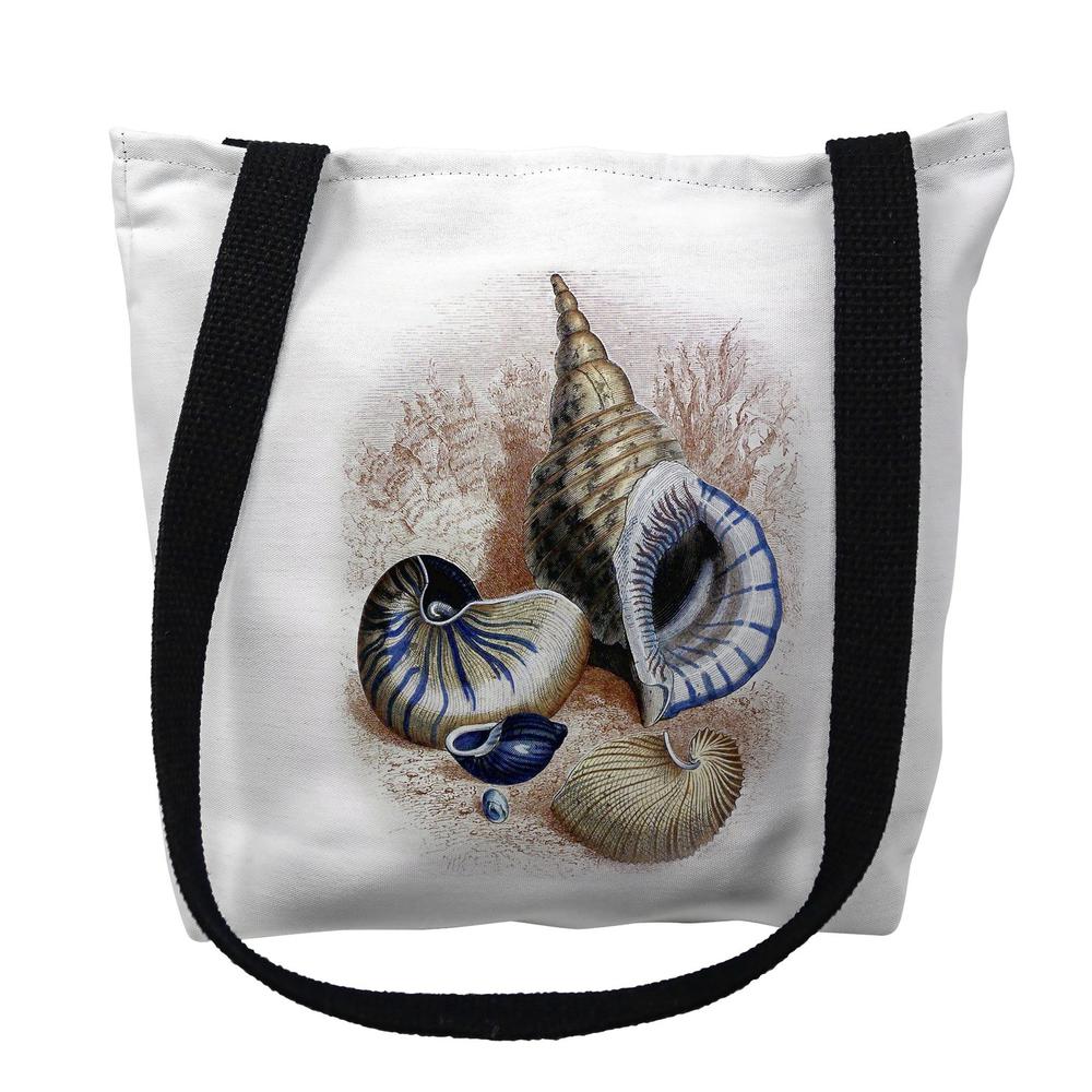Four Shells Large Tote Bag 18x18. Picture 1