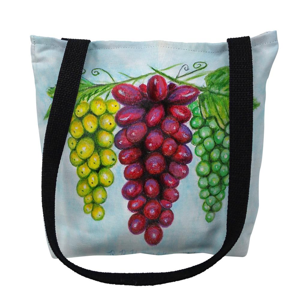 Bunches of Grapes Medium Tote Bag 16x16. Picture 1