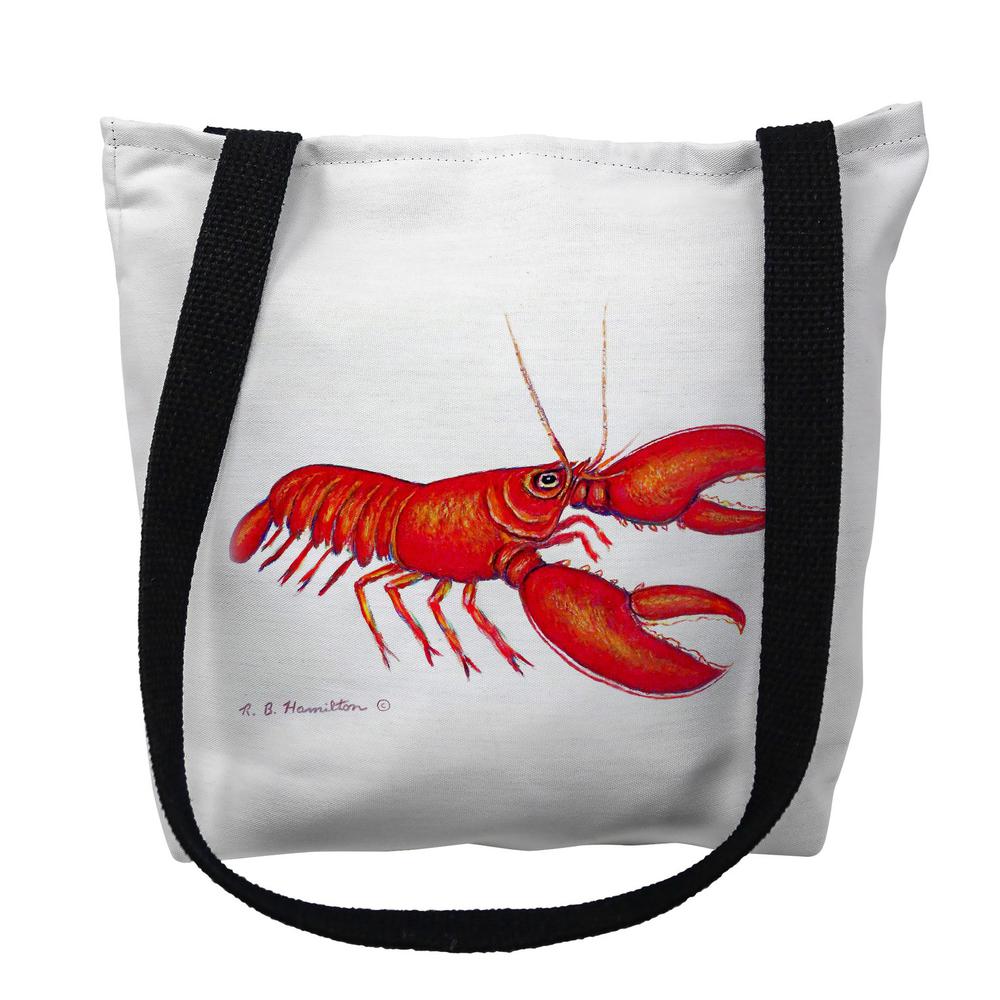 Red Lobster Large Tote Bag 18x18. Picture 1