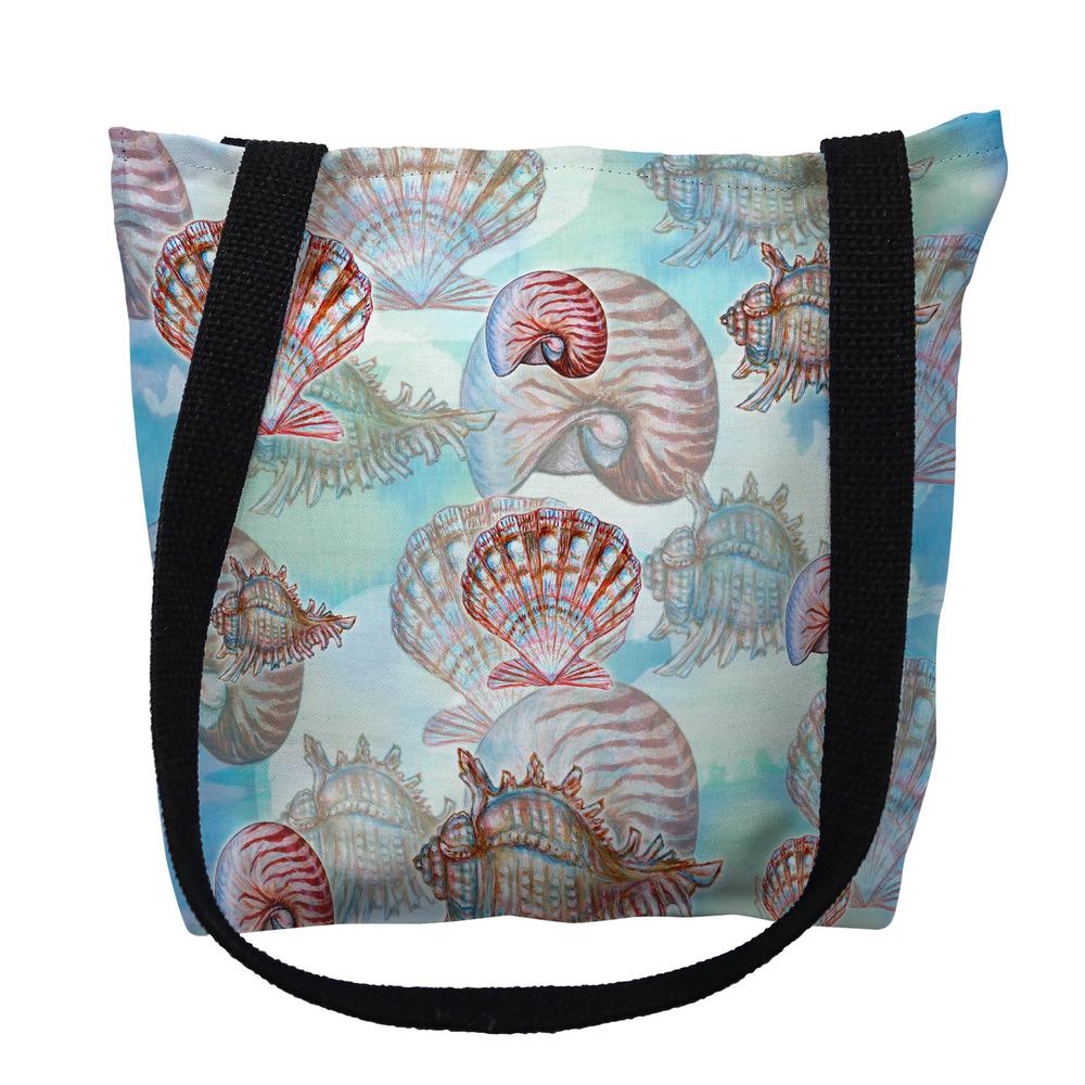 Shells Small Tote Bag 13x13. Picture 1
