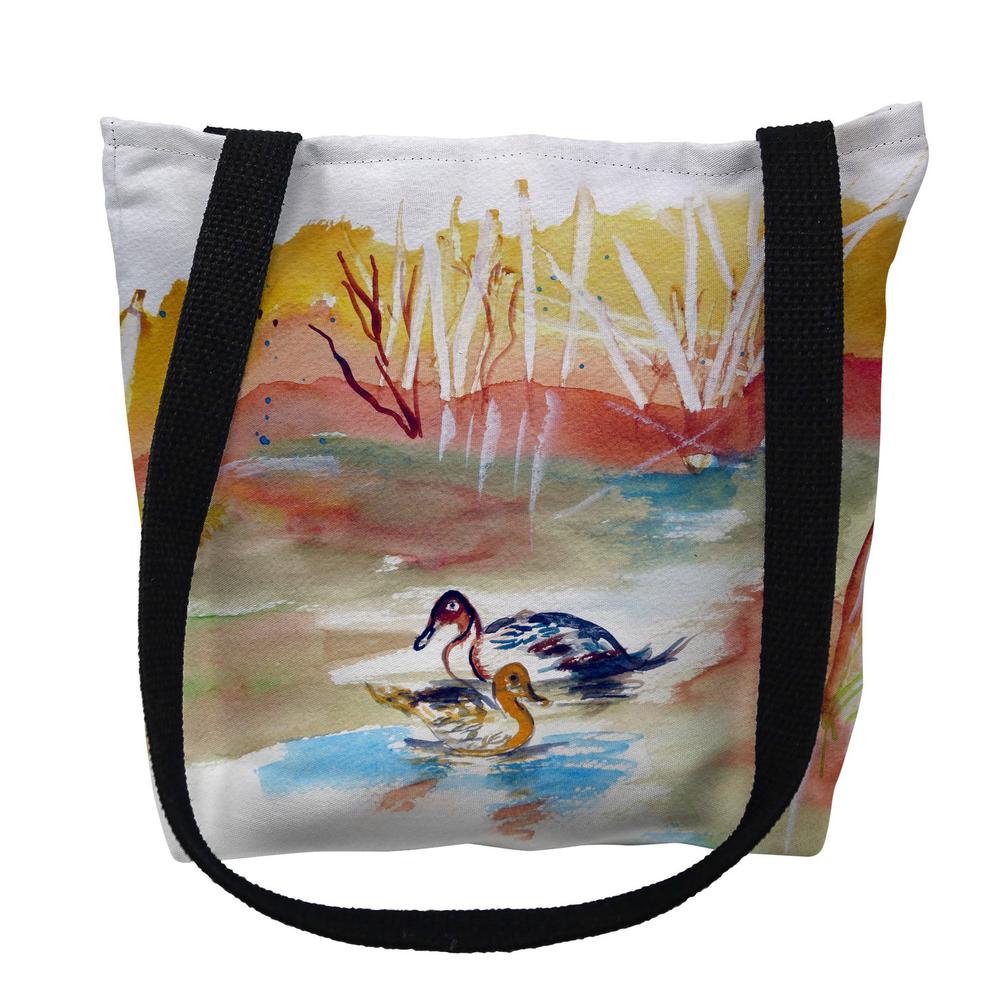 Redhead Pair Large Tote Bag 18x18. Picture 1