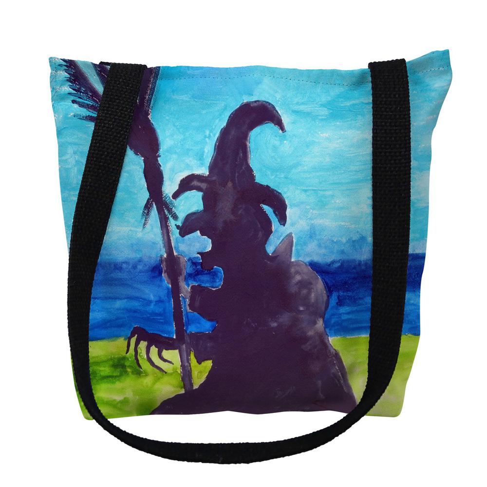 Wicked Witch Large Tote Bag 18x18. Picture 1