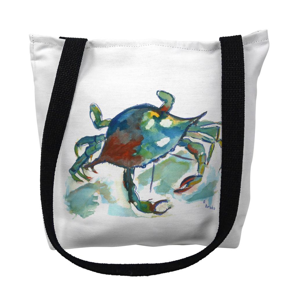 Betsy's Crab Large Tote Bag 18x18. Picture 1
