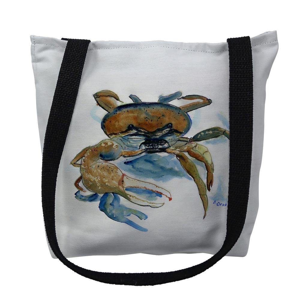 Fiddler Crab Large Tote Bag 18x18. Picture 1