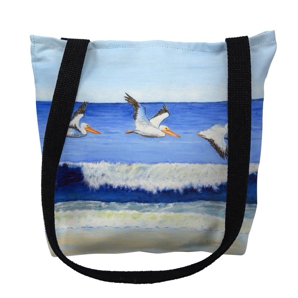 Skimming the Surf Large Tote Bag 18x18. Picture 1