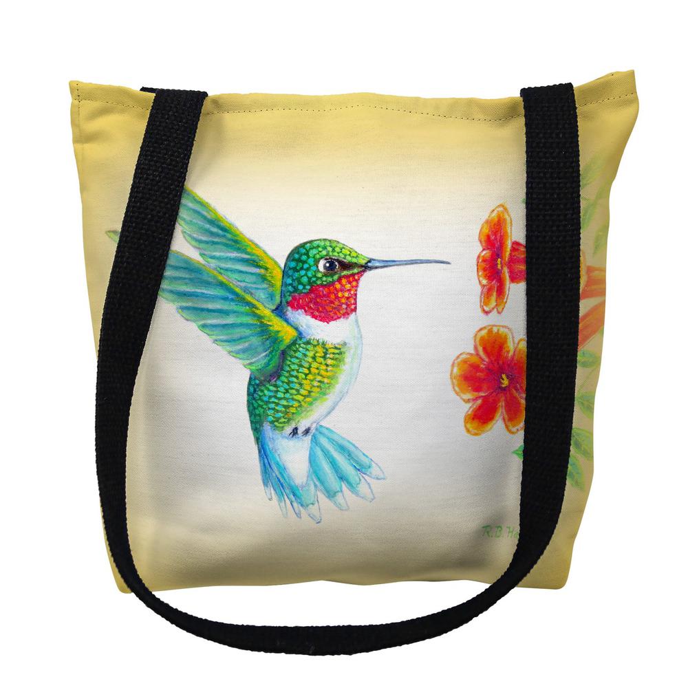 Dick's Hummingbird Small Tote Bag 13x13. Picture 1