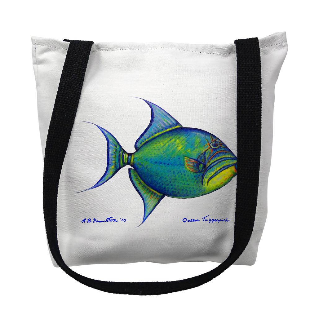 Trigger Fish Large Tote Bag 18x18. Picture 1