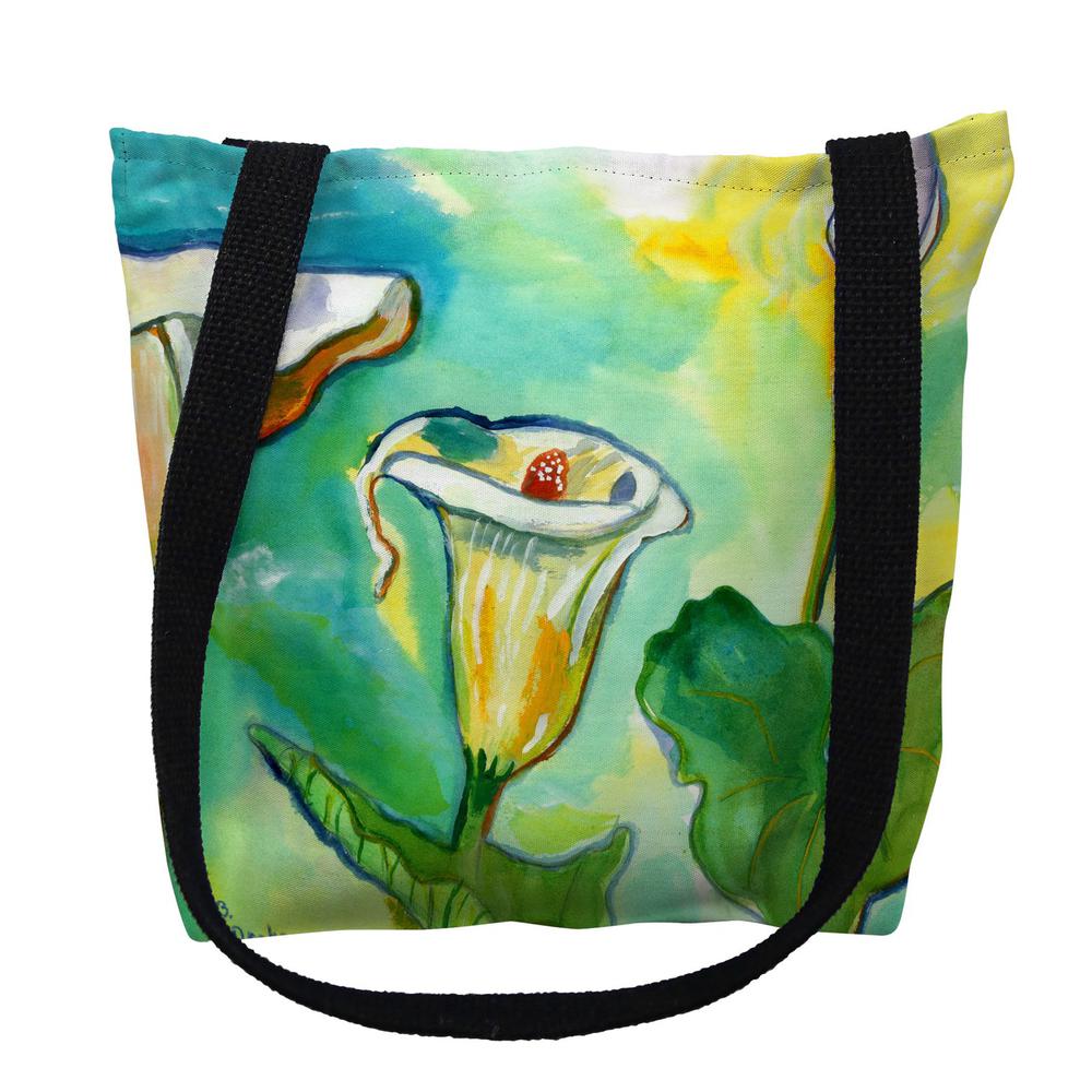 Jack-in-the-Pulpit Large Tote Bag 18x18. Picture 1
