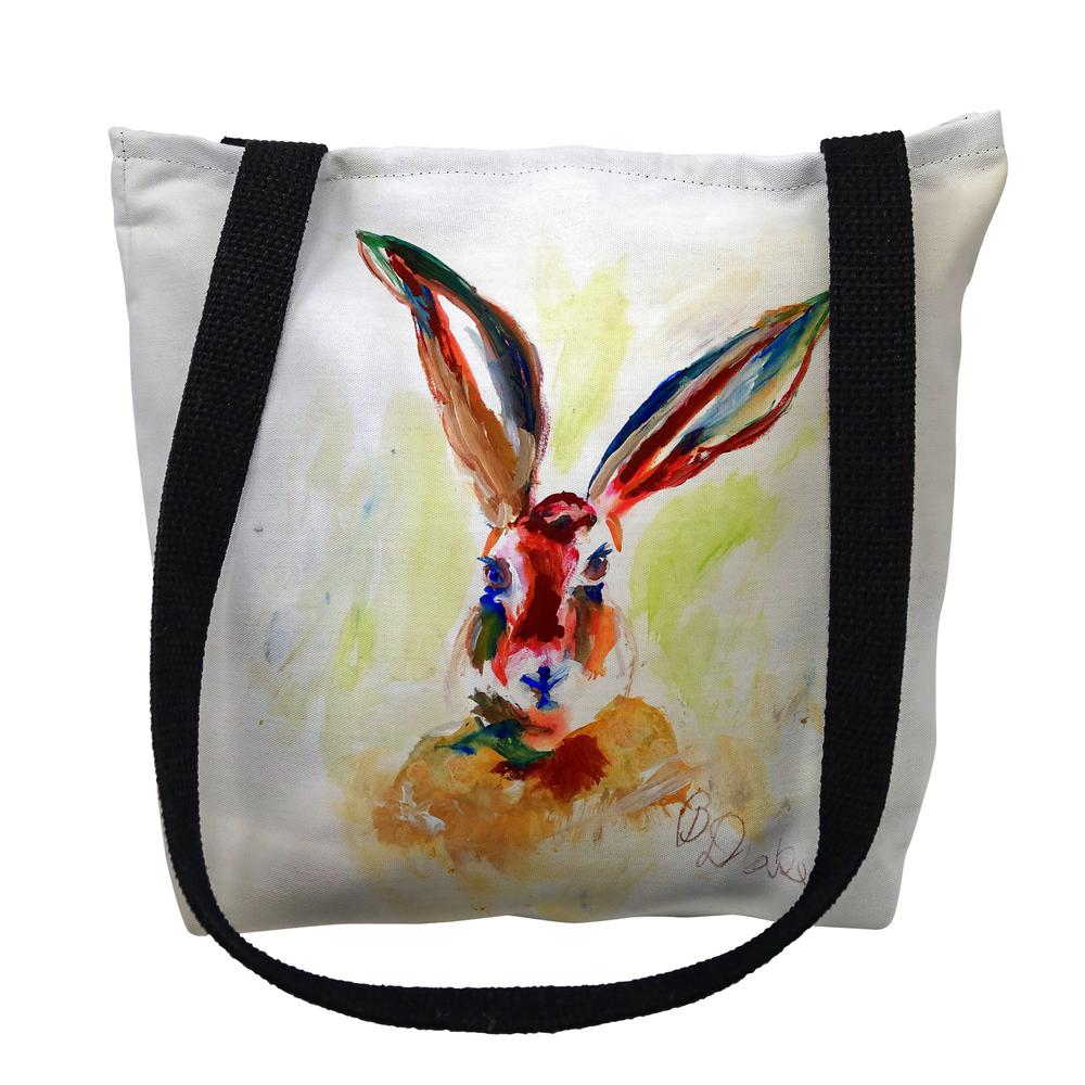 Jack Rabbit Medium Tote Bag 16x16. Picture 1