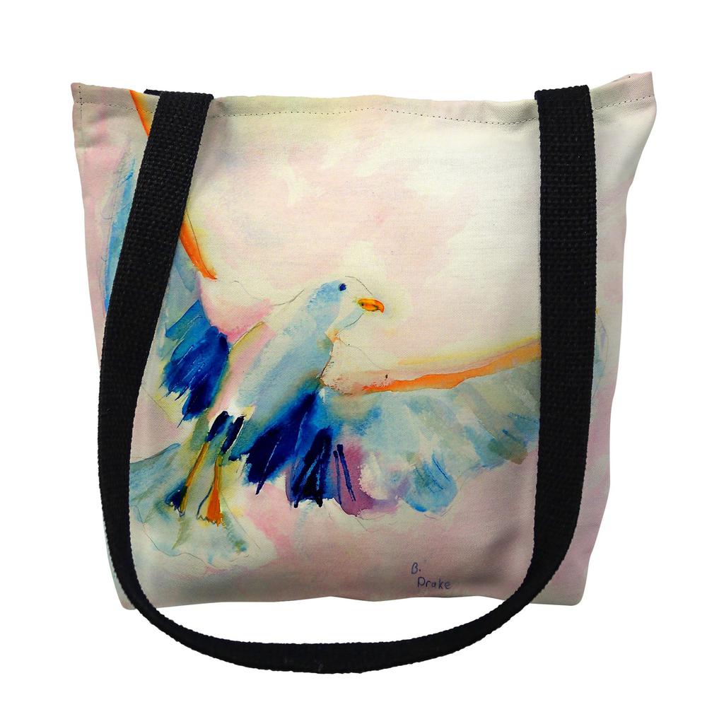 Flying Gull Large Tote Bag 18x18. Picture 1