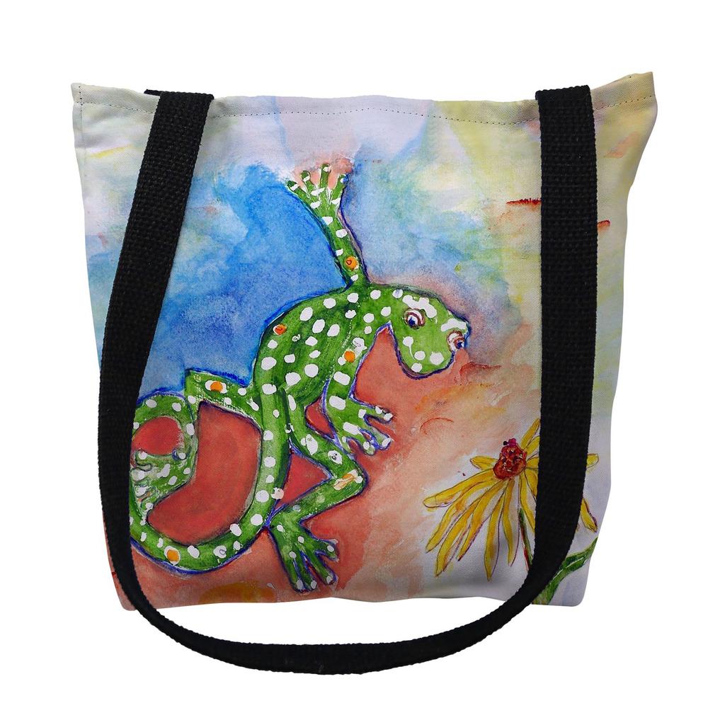 Gecko Medium Tote Bag 16x16. Picture 1