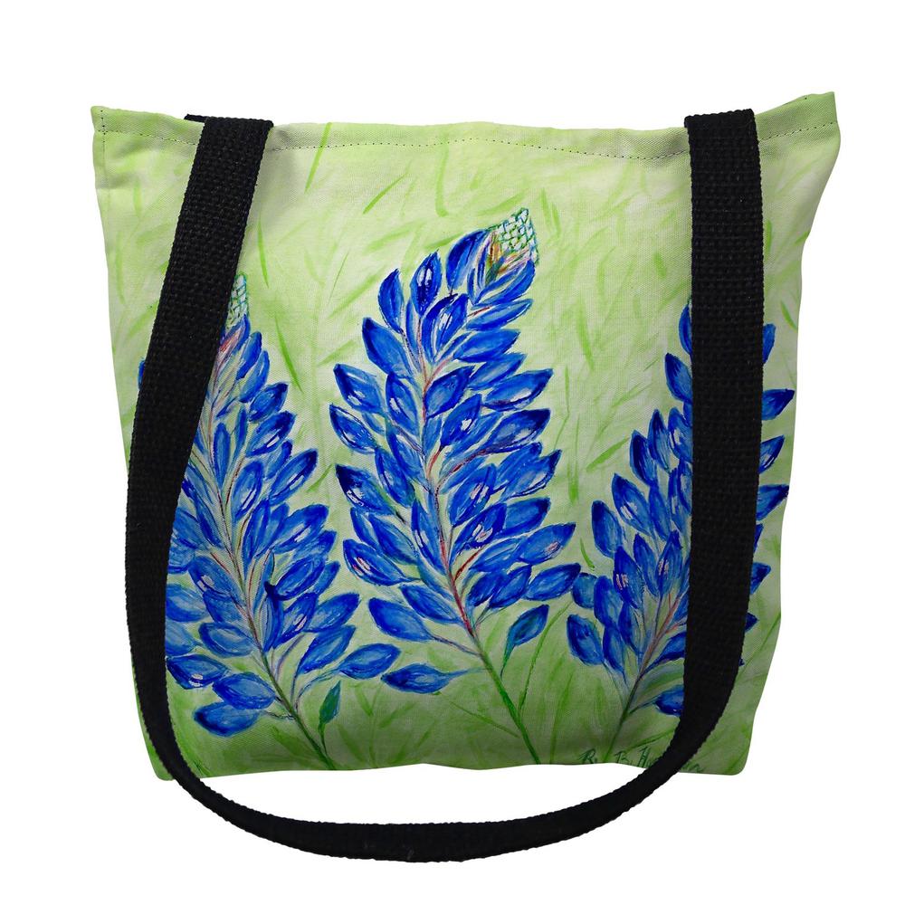 Blue Bonnets Small Tote Bag 13x13. Picture 1