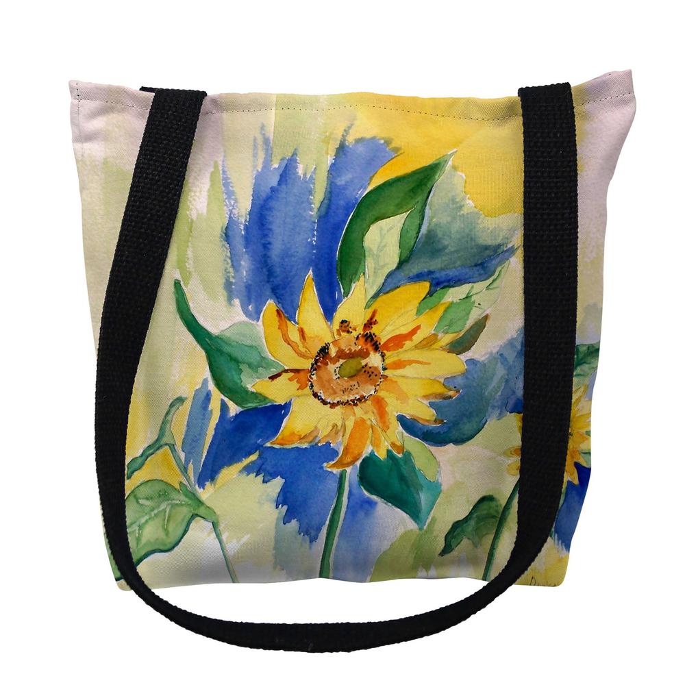 Betsy's SunFlower Large Tote Bag 18x18. Picture 1