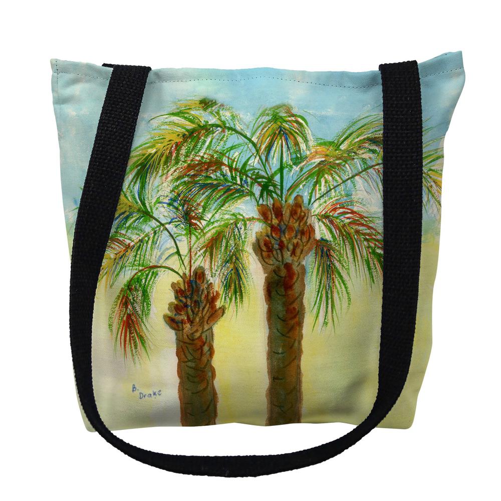 Betsy's Palms Large Tote Bag 18x18. Picture 1