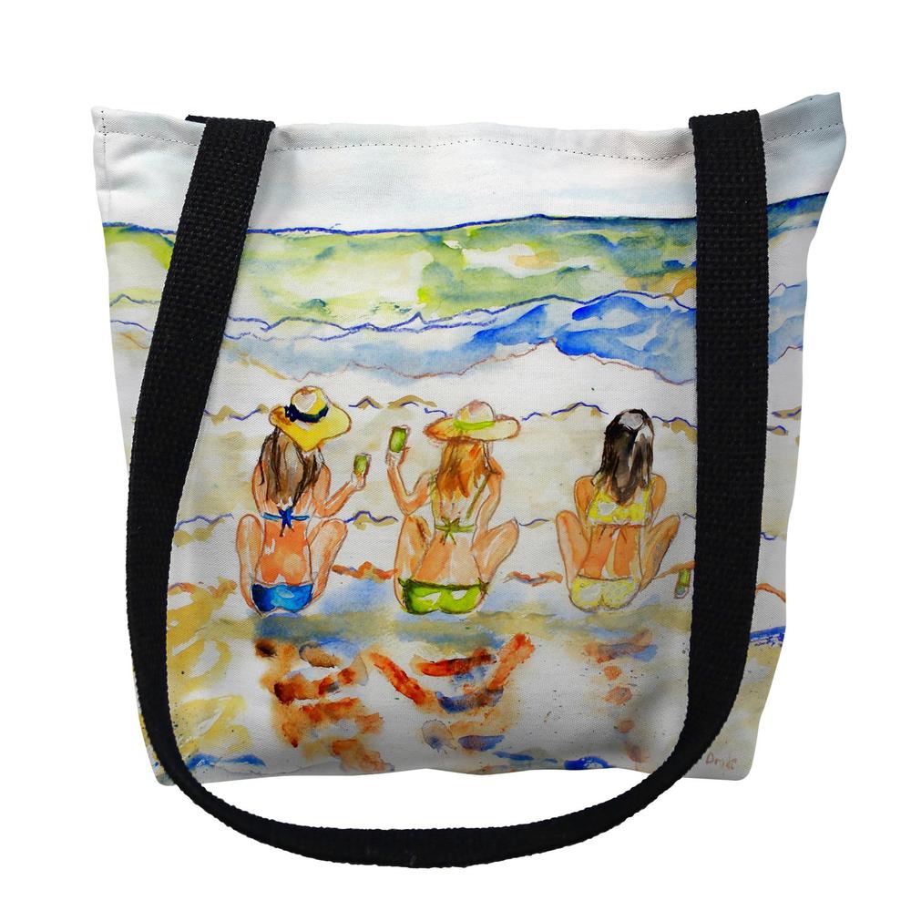 Bottoms Up Large Tote Bag 18x18. Picture 1