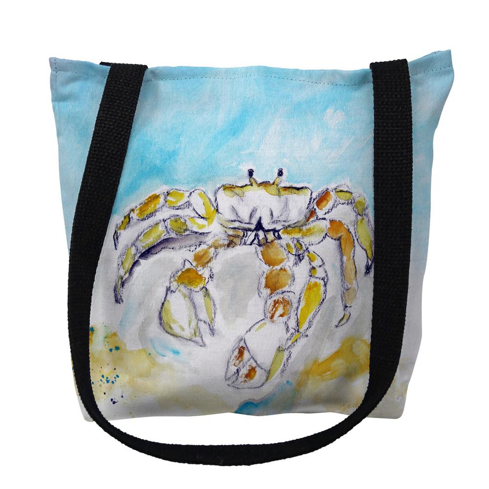 Ghost Crab Large Tote Bag 18x18. Picture 1