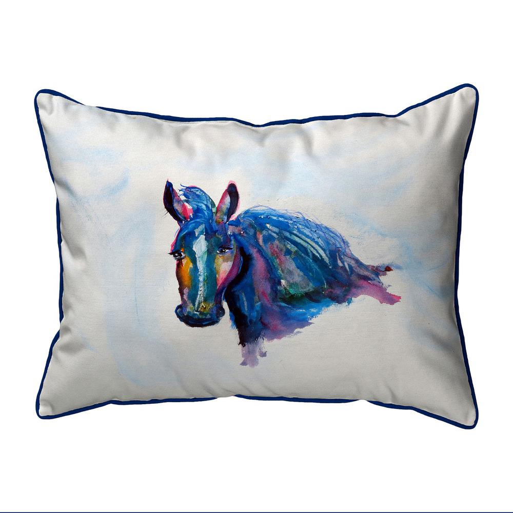 Old Mare Extra Large Zippered Pillow 20x24. Picture 1