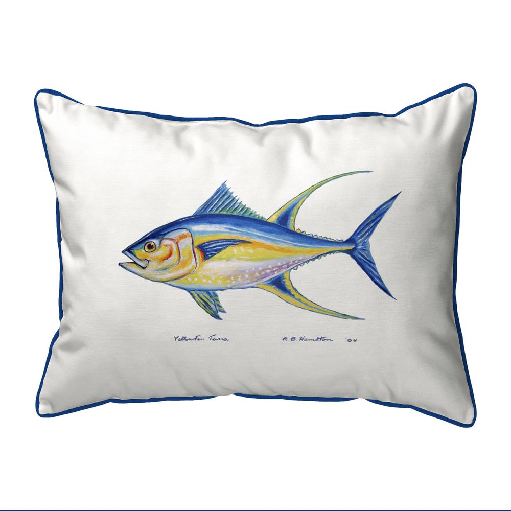 Tuna Extra Large Zippered Pillow 20x24. Picture 1