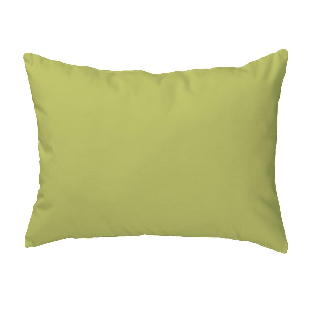 My Garden Extra Large Zippered Indoor/Outdoor Pillow 20x24. Picture 2