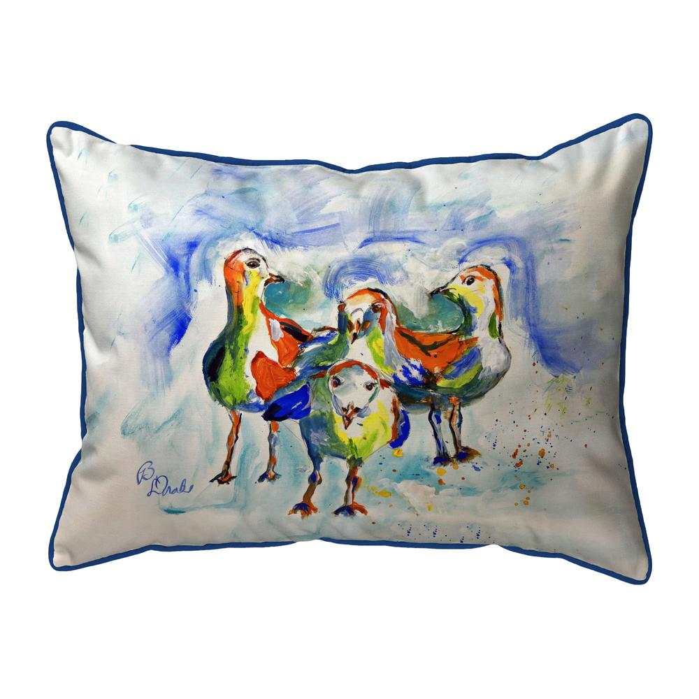 Sea Gull Guys Extra Large Zippered Pillow 20x24. Picture 1