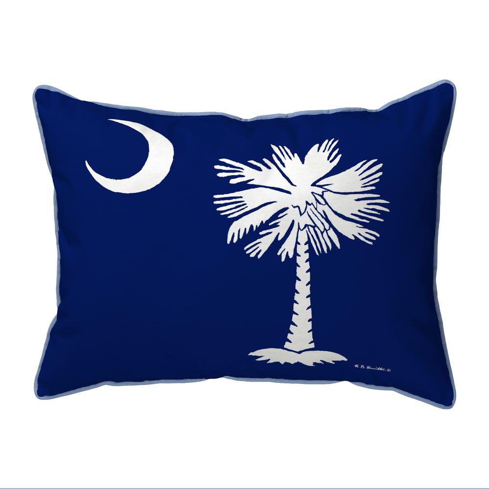 Palmetto Moon Extra Large Zippered Pillow 20x24. Picture 1