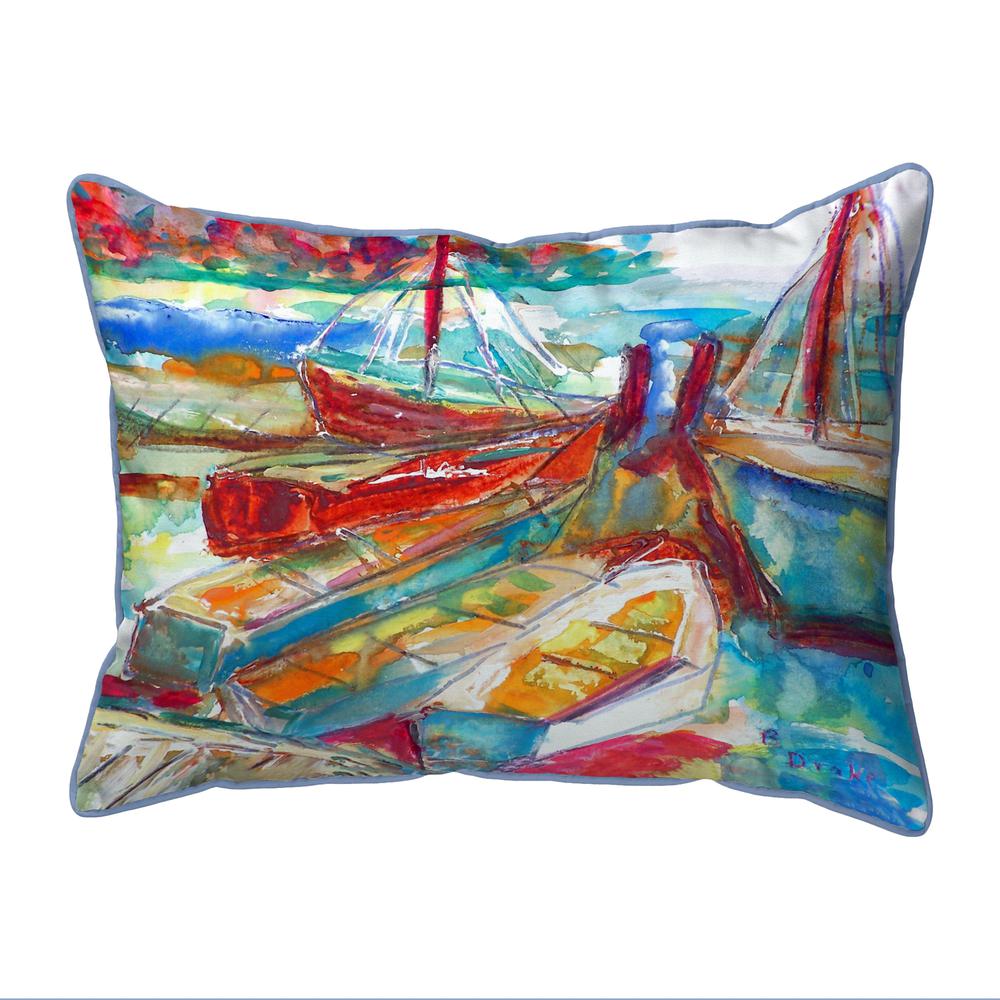 Betsy's Marina Extra Large Zippered Pillow 20x24. Picture 1