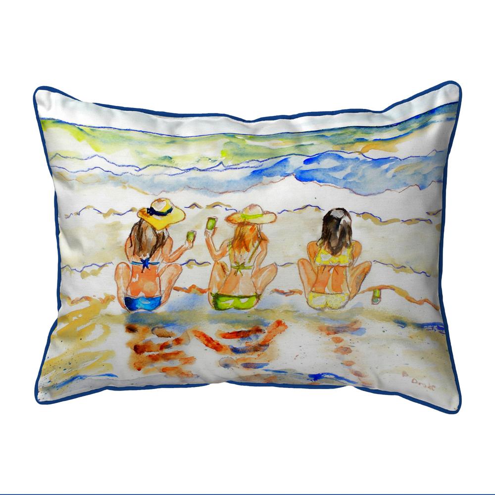 Bottoms Up Extra Large Zippered Pillow 20x24. Picture 1