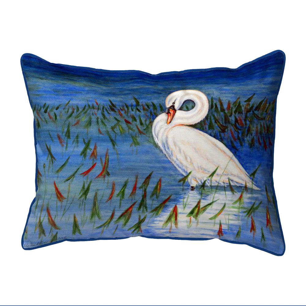 Mute Swan Extra Large Pillow 20x24. Picture 1