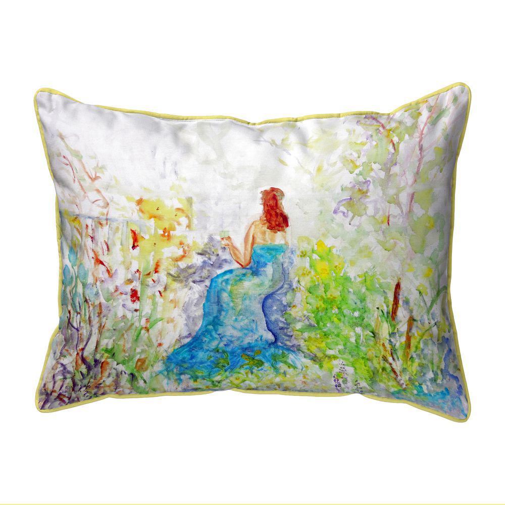 Solitude Extra Large Zippered Indoor/Outdoor Pillow 20x24. Picture 1