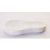 Marble Spoon Rest -St - White. Picture 1
