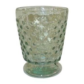 Recylcled Glass Prins Glass/Votive- St - Glass. Picture 1