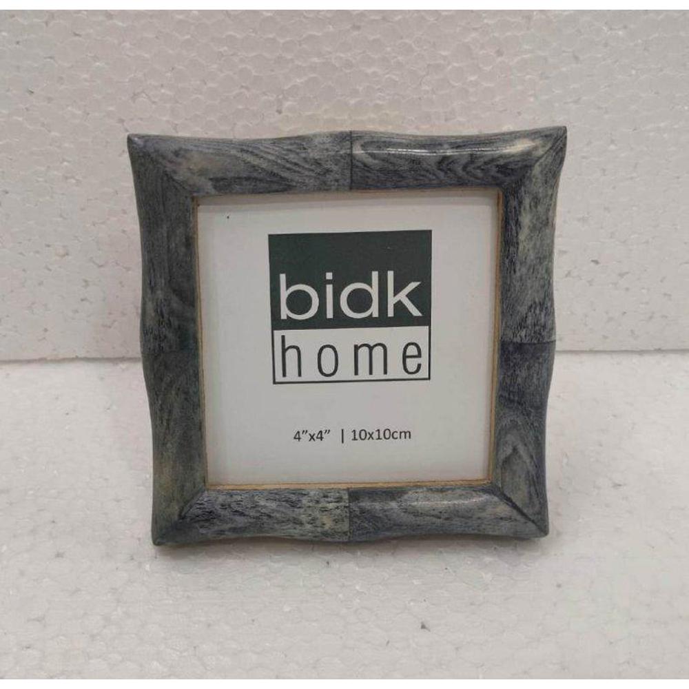 4X4”  Bamboo Shape Tile Frame Grey. Picture 1