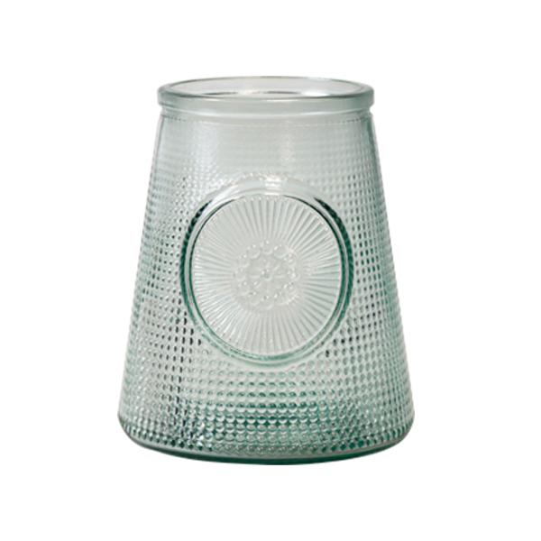 Mandala Vase -St - Clear. Picture 1