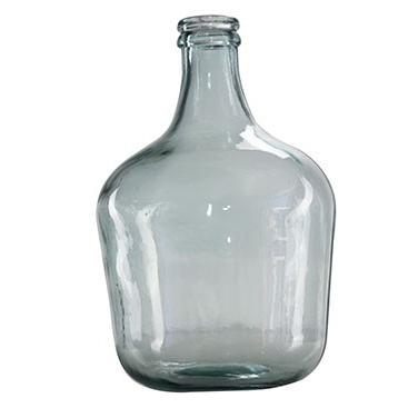 Clear Smooth Recycled Glass Carafe 12L- St - Clear. Picture 1