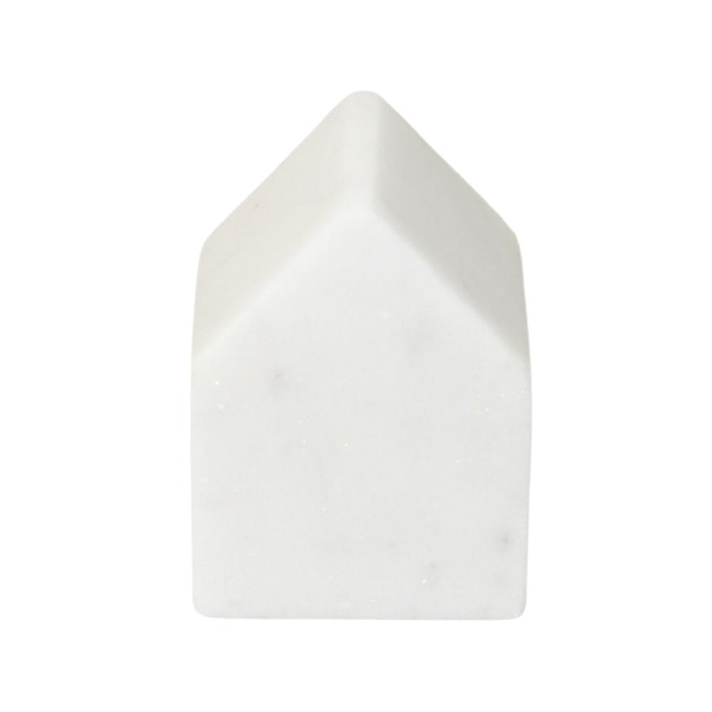 Lg. White Marble Home Object - White. Picture 1
