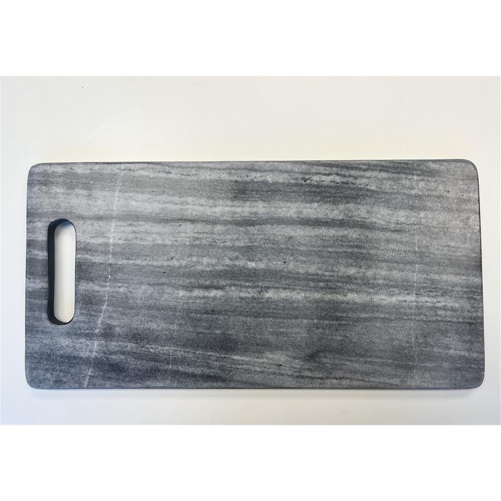 Marble Cheese Board Grey -St - Grey. Picture 1