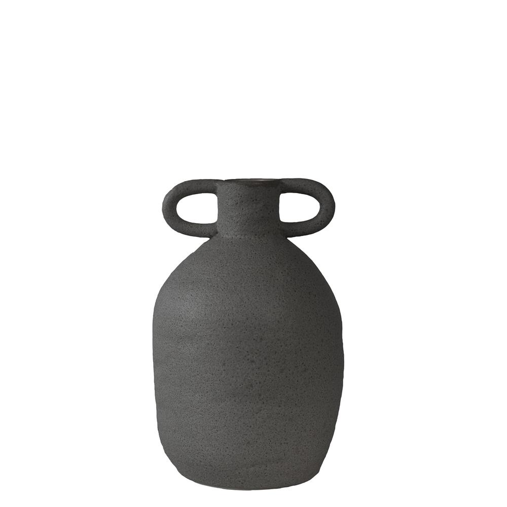 Sm. Long Black Vase - Black. Picture 2
